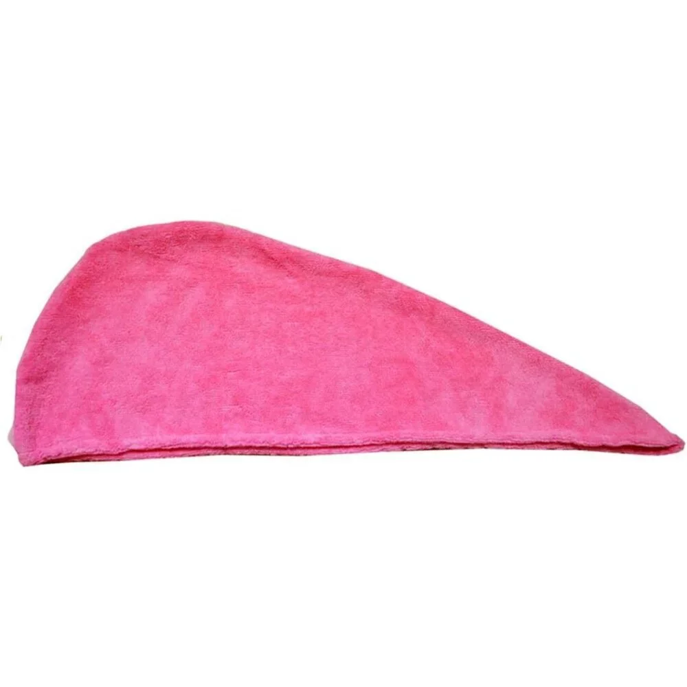 Women Microfiber Bath Towel Wrap Hair Turban Adjustable Compact Spa Shower